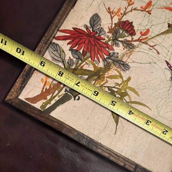 Butterfly linen print - Picture 6 of 8